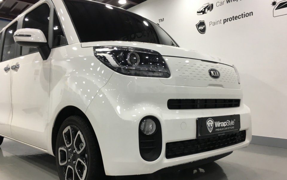 The vehicle before the "Tank Ray" wrap was applied by WrapStyle Korea of Gimpo-si, Kyeonggi-do, Korea