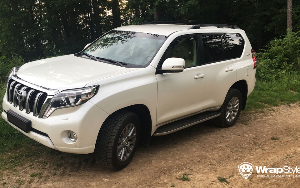 Prior to the Toyota Wrap Cruiser wrap by Martin Turecek from Wrap Style of Zlin, Czechoslovakia