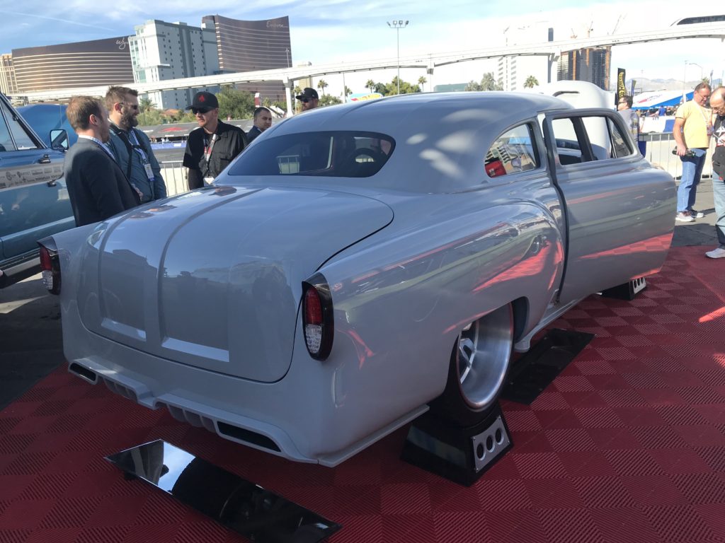 Customized and fabricated 1953 Chevy Bel Air by Salt Lake City-based Weaver Customs