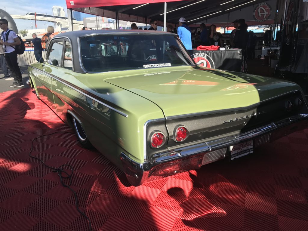 Customized and fabricated 1962 Chevy Biscayne Custom Coupe by Salt Lake City-based Weaver Customs