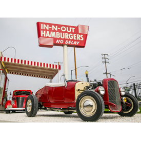 In-N-Out Burger and Hot Rod Magazine will celebrate their 70th anniversaries together this weekend