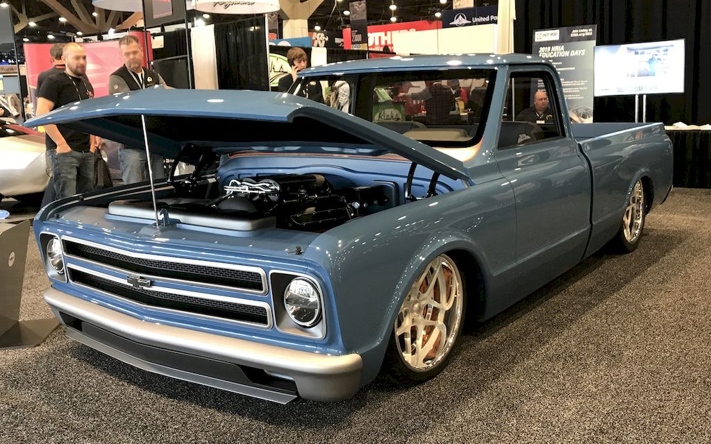 Mark Giambalvoâ€™s shop, Creative Rod & Kustom in Womelsdorf, Pennsylvania, won the Chevy Parts and Accessories honors and a Goodg