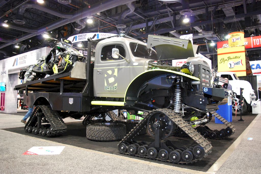 Custom vehicle spotted at the 2018 SEMA Show in Las Vegas.