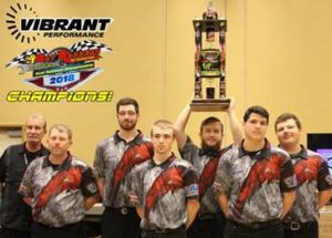 Team Vibrant Performance from Burton Center for Arts & Tech in Salem, Virginia, won the Hot Rodders of Tomorrow championship dur
