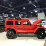 Custom off-road vehicle spotted at the 2018 SEMA Show in Las Vegas