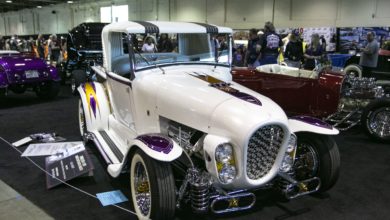 This 1929 Ford Model A, nicknamed Ala Kart, won the Bruce Meyer Hot Rod Preservation Award this weekend at the 70th anniversary