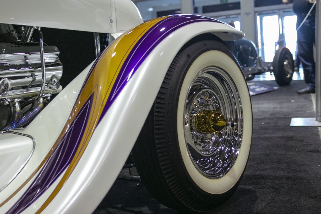 This 1929 Ford Model A, nicknamed Ala Kart, won the Bruce Meyer Hot Rod Preservation Award this weekend at the 70th anniversary