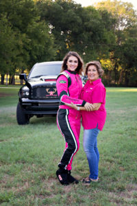 Amalee Mueller, left, and her mom