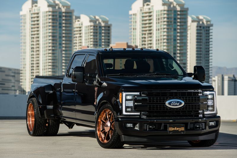 The Extang Ultimate Tailgate Truck is all business up front