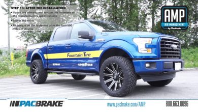 How to install HP10215 AMP Air Spring on a 2017 Ford F-150, 4X4 | THE SHOP