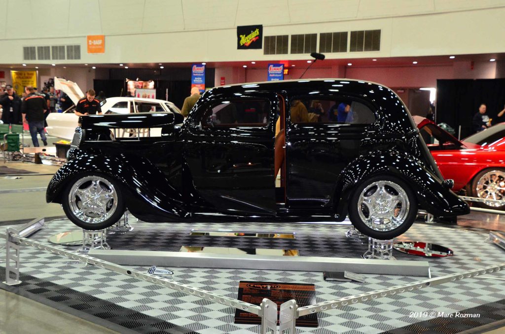 1935 Ford Slantback, owned by Robert & Lorna Chapman of Ontario, Canada, and built by Robert Chapman