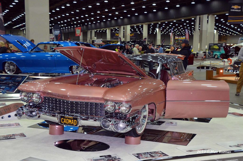 1959 Cadillac Eldorado Brougham, winner of the 2019 Ridler Award. Owned by Steve Barton of Las Vegas and built by Jordan Quintal