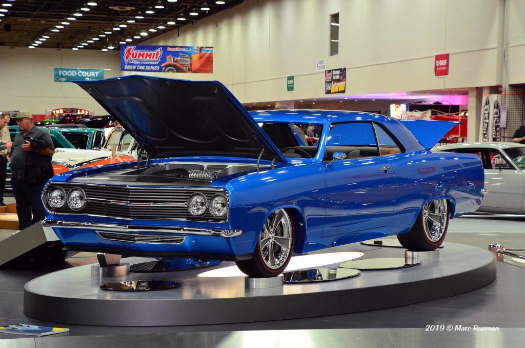1965 Chevelle, owned by Sonny Freeman of Lafayette, Louisiana and built by Mike Goldman of Mike Goldman Customs
