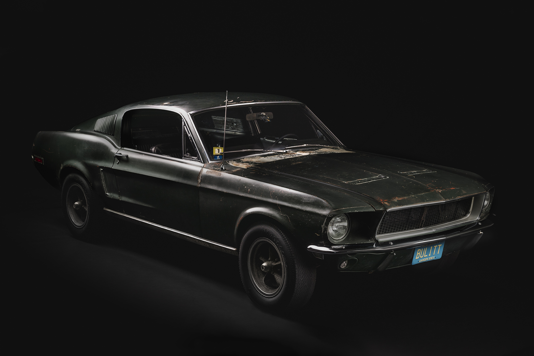 The original 1968 Ford Mustang GT 390 Fastback, aka BullittÂ Mustang