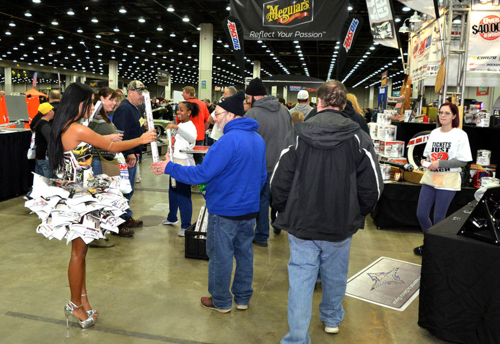 More than 100,000 visitors popped into the D Lot booth at this years' Detroit Autorama.
