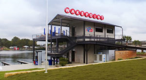 VP Racing Fuels's branded marina and c-store location on Lake LBJ in Kingsland, Texas.