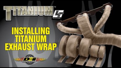 "The Original" TITANIUM Exhaust Wrap Installation | THE SHOP