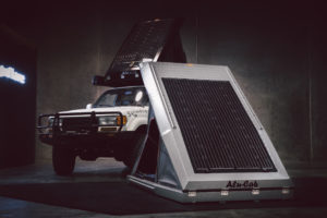 Sunflare's overland solar panels are now offered by New Jersey-based OK4WD, a shop offering off-road, 4x4, and performance truck
