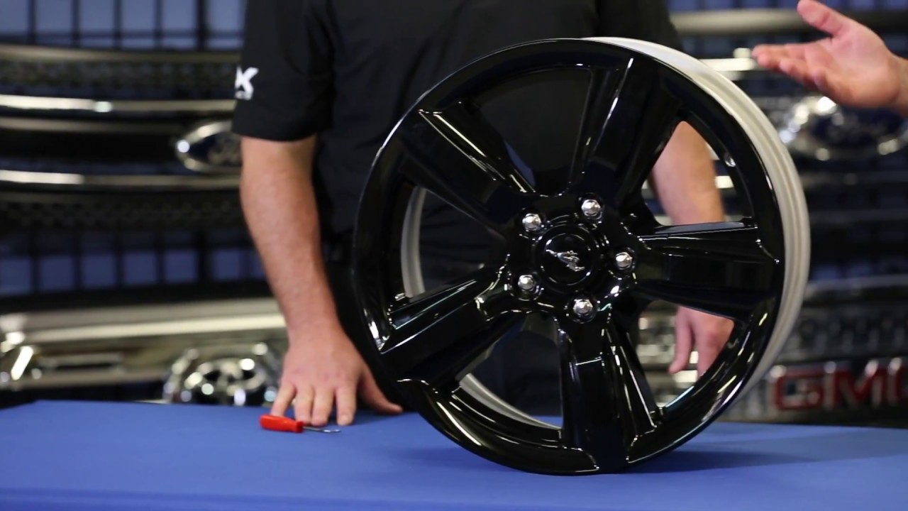 Installation of the IMP408BLK - Wheel Skin for the Ford Mustang | THE SHOP