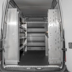Inside a van styled by Legend Fleet Solutions