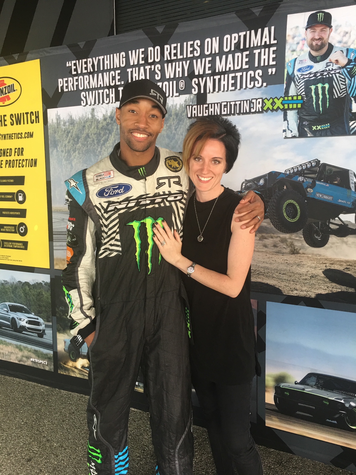 MAHLExRTR social media promotion grand-prize winner Robert Lewis and his wife, Vanessa Lewis, enjoyed themselves April 4-5 at th