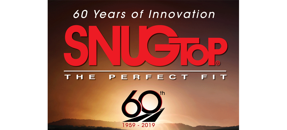 SnugTop's commemorative poster celebrating its 60th year in business.