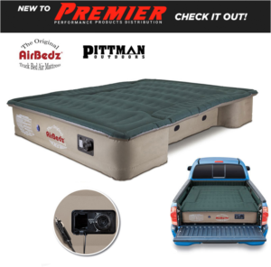Premier Performance Products Distribution is now stocking and shipping AirBedz, a manufacturer of truck bed air mattresses.