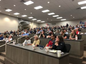 The Keystone Automotive Operations warehouse in Flower Mound, Texas hosted a SEMA Town Hall on May 7.