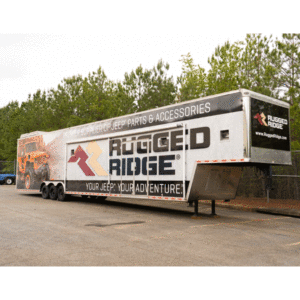 Rugged Ridge will tow a giant new trailer to events across the country this year.