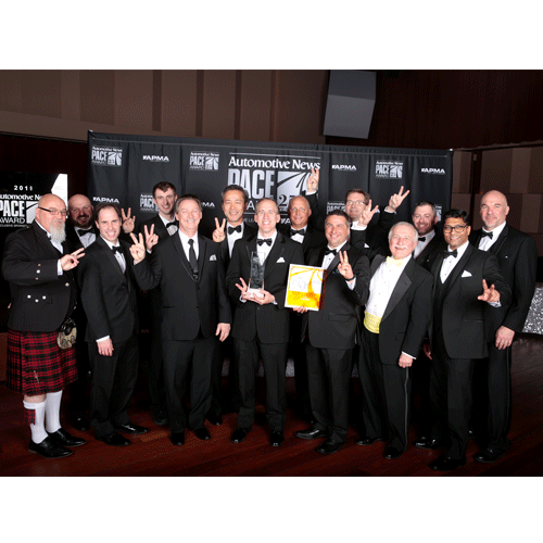 Pictured left to right: Ian Martin, Mike Strole, Mark Adams, Brian Schymik, Howard Kuhlman, John Sohn, Curt Mazure, Greg Sproule