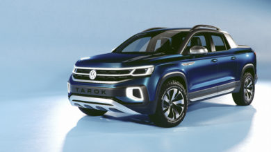 Volkswagen of America demonstrated the Tarok truck concept at the New York International Auto Show in April