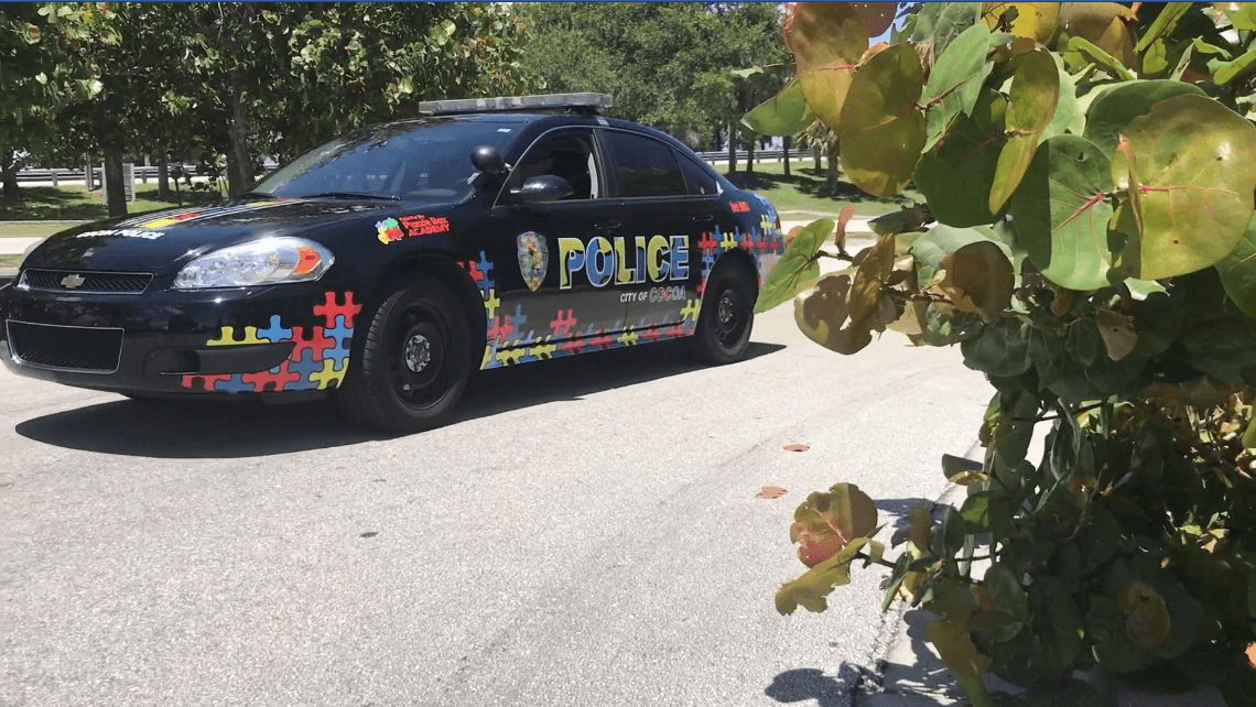 This is the wrap for the Cocoa Police Department.