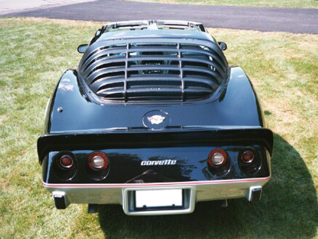 ABS rear window louvers by Willpak Industries.