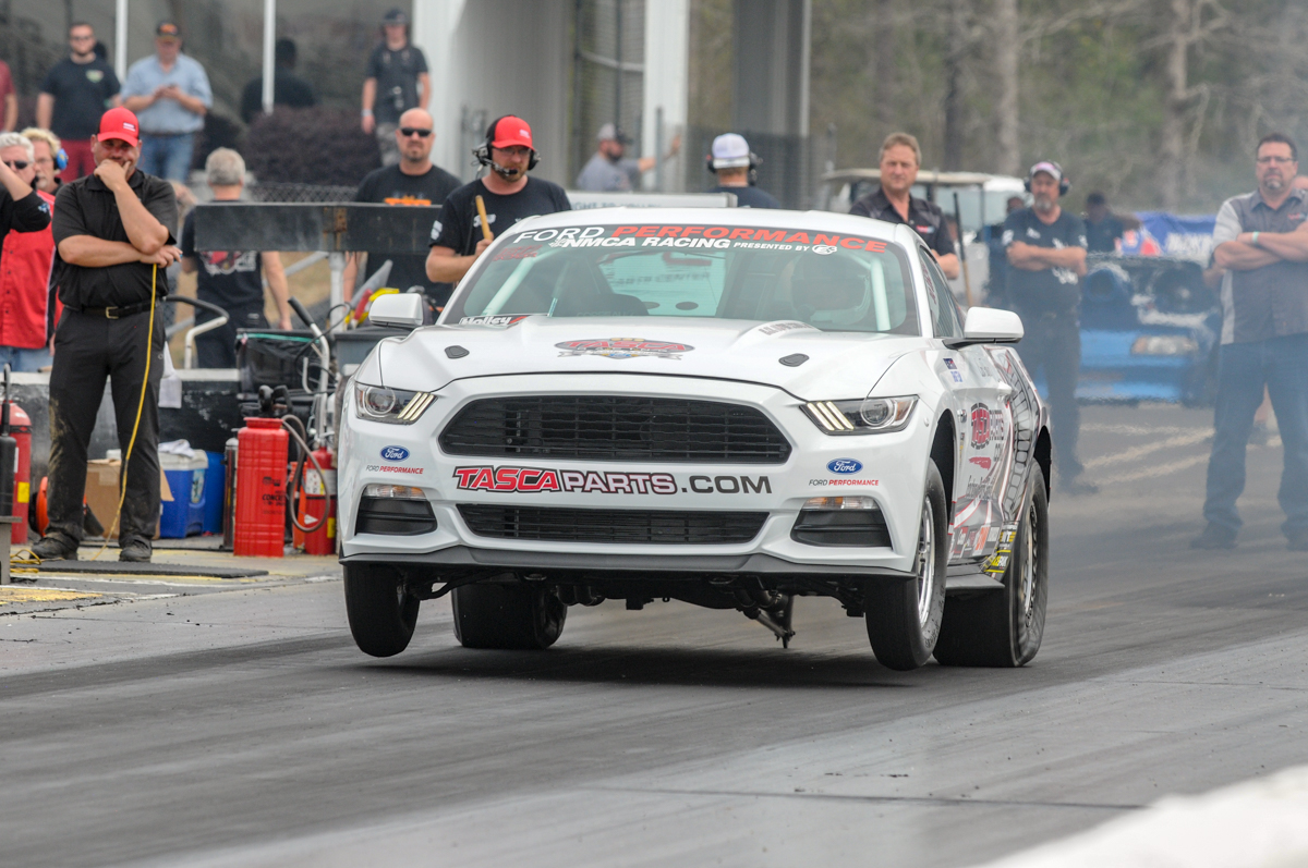 Carl Tasca's Cobra Jet. TascaParts.com has been named the official OEM replacement parts supplier of  NMCA Muscle Car Nationals