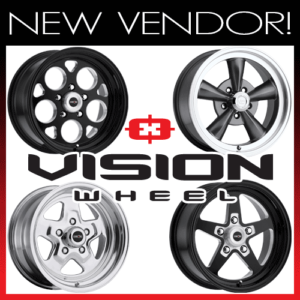 Motor State Distributing now offers products by Vision Wheel.