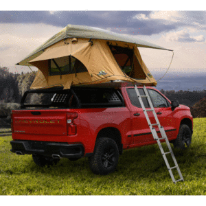 The Venture-Tec overland racking system by Putco is compatible with 90 percent of high-quality vehicle tents currently in the m
