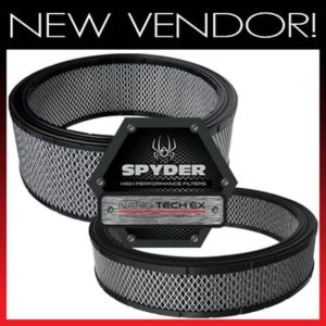 Motor State Distributing has added Spyder High-Performance Filters to its offering.