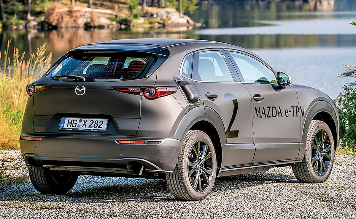 Mazda to Unveil EV Next Month THE SHOP