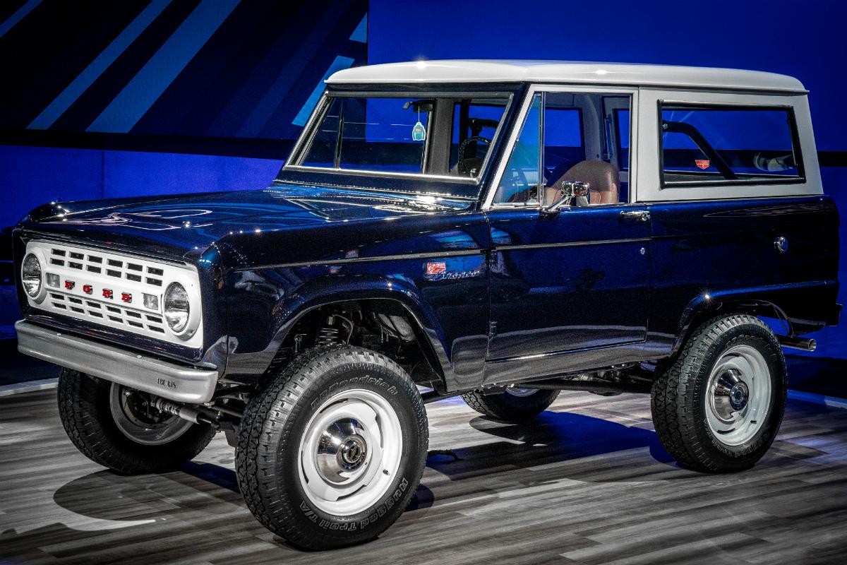 Jay Leno’s Restored ’68 Bronco Debuts at SEMA Show | THE SHOP