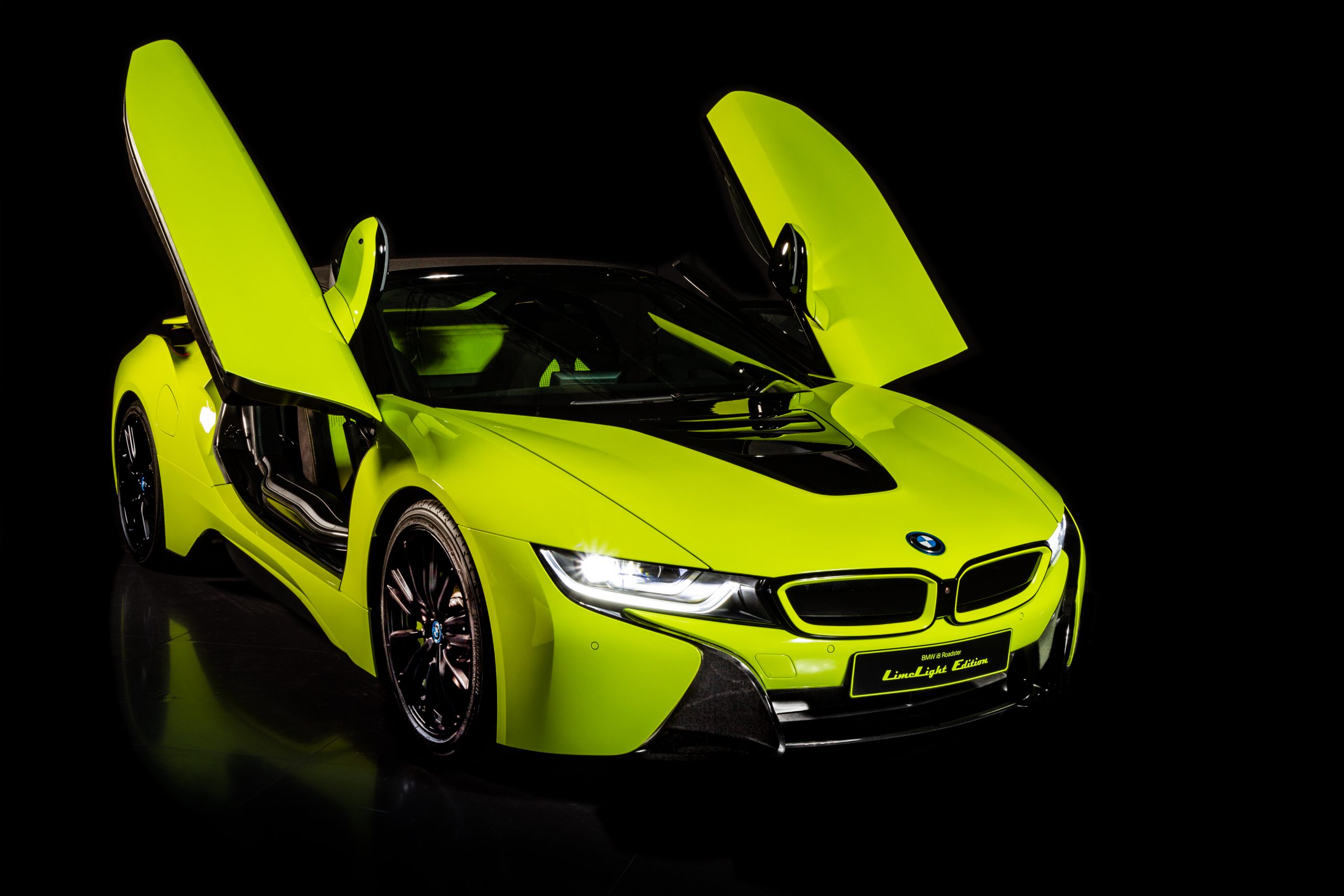 Alcantara and BMW Team Up for i8 Roadster LimeLight Edition | THE SHOP