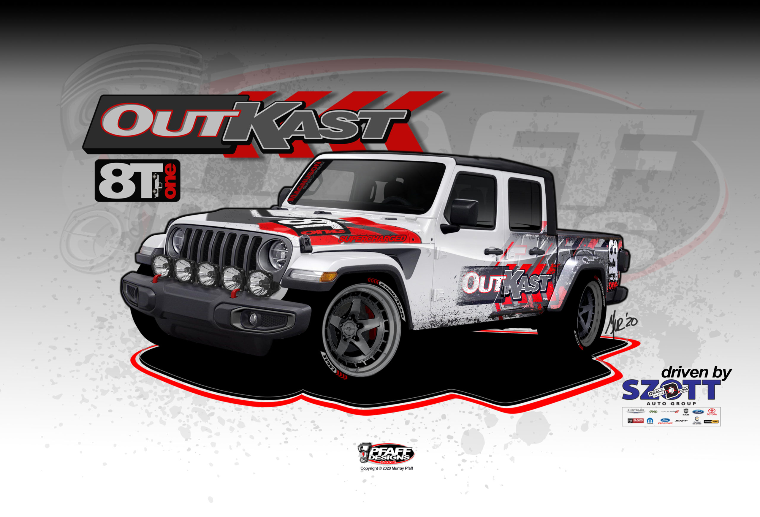 Pfaff Designs ‘Outkast’ Jeep Gladiator Debuting at Detroit Autorama | THE SHOP