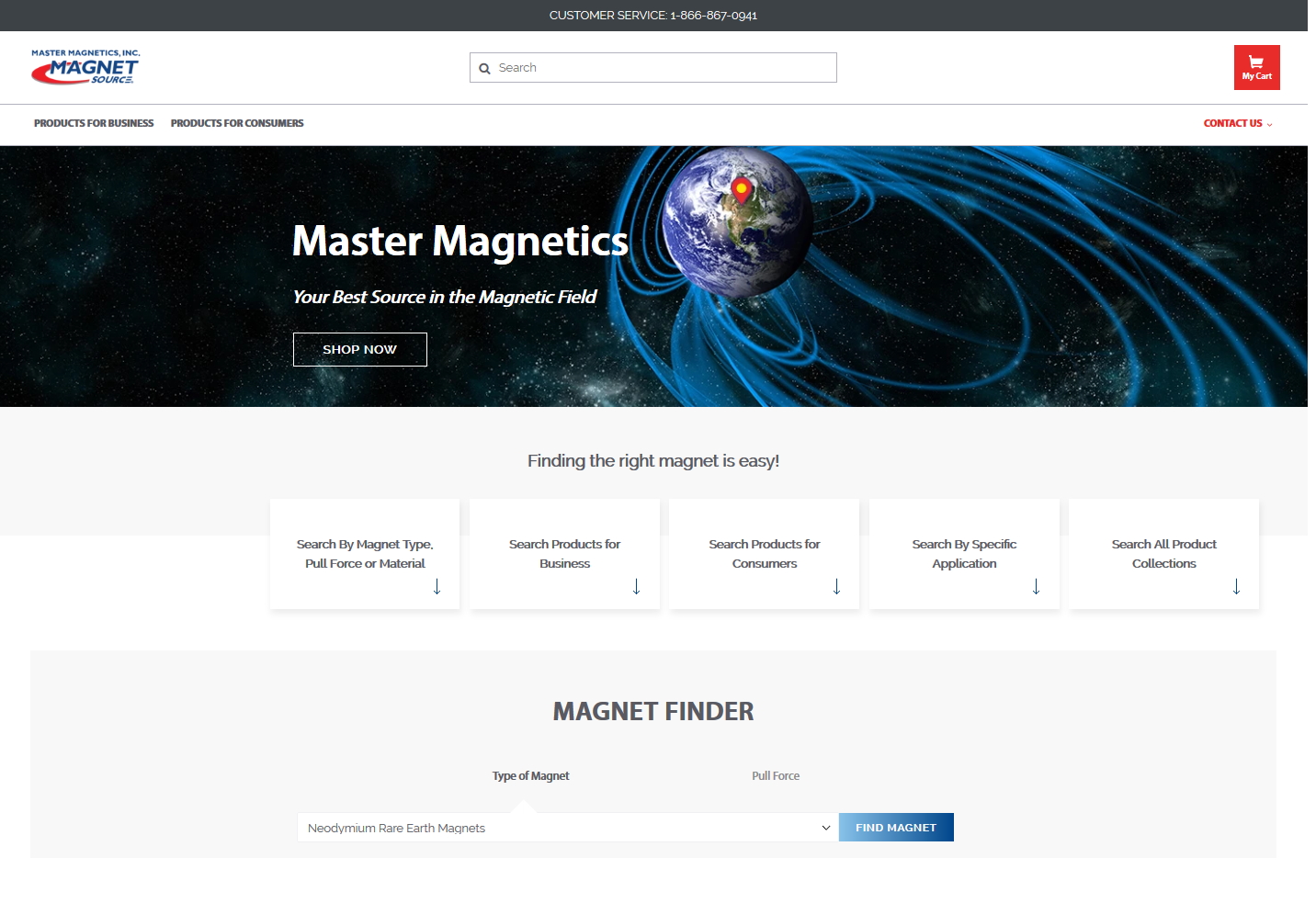 Master Magnetics Launches New Website | THE SHOP