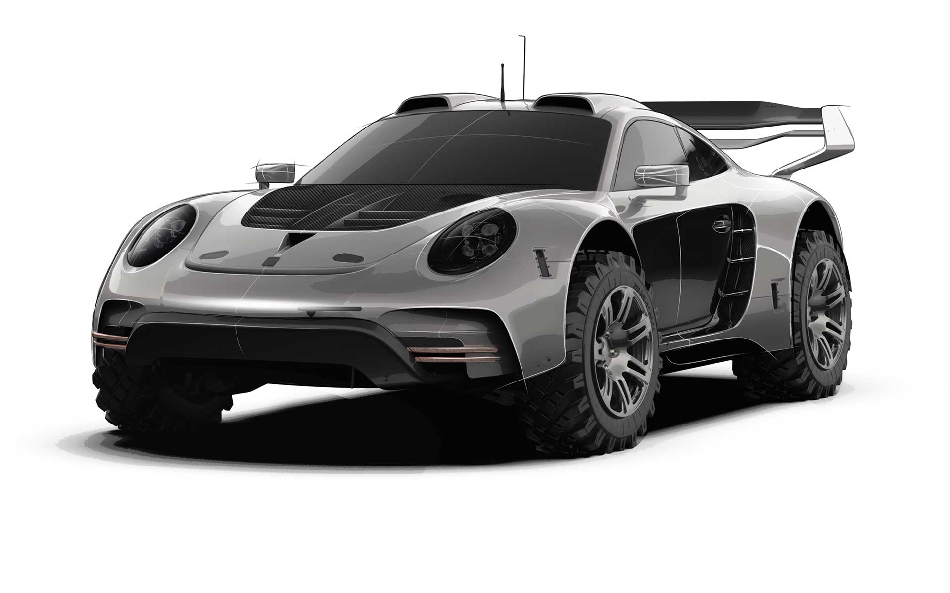 German Tuner Teases Off-Road Porsche 911 | THE SHOP
