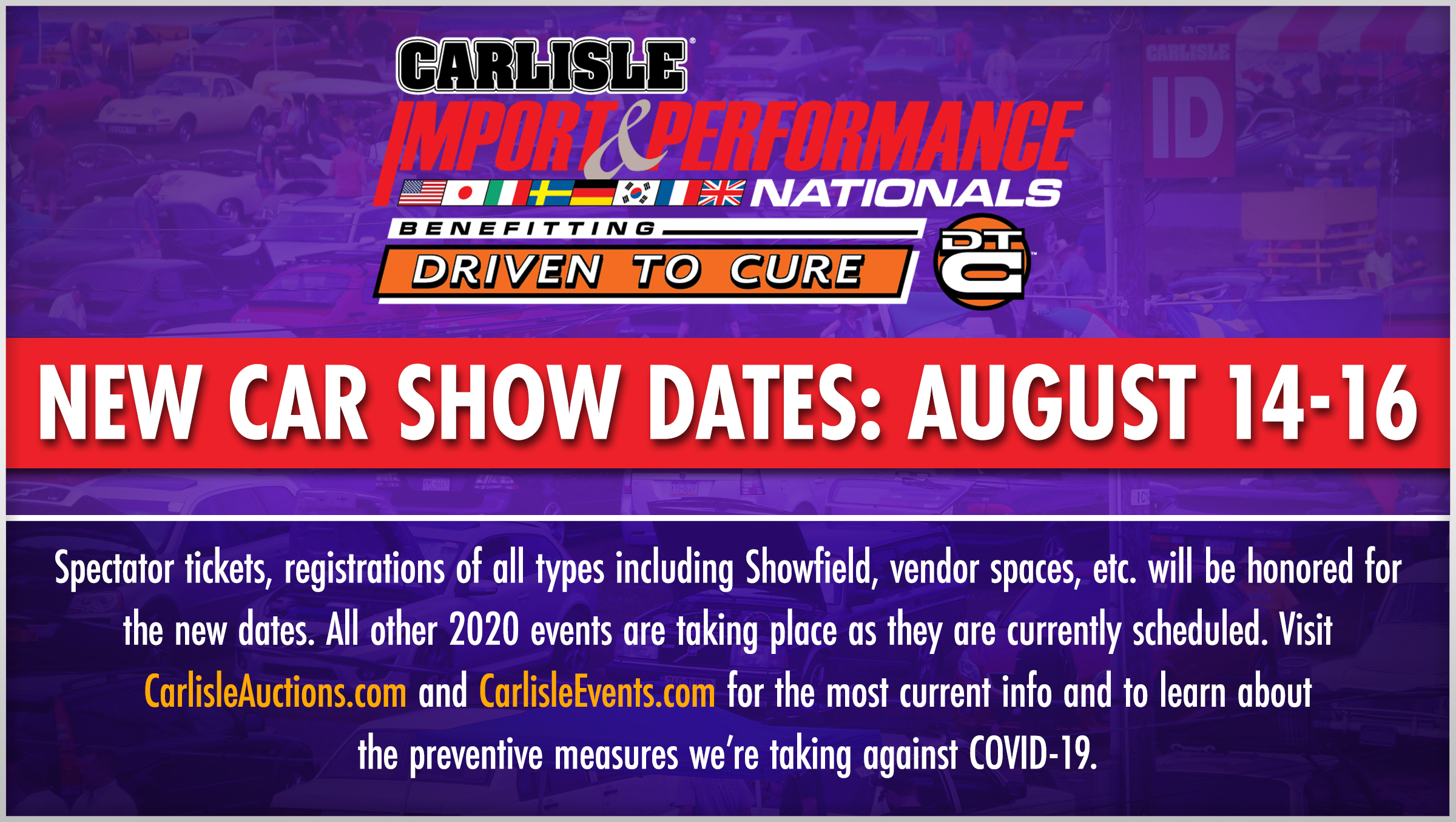 Carlisle Import & Performance Nationals Rescheduled | THE SHOP