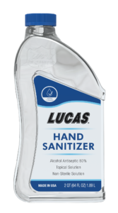 Lucas Oil Producing Hand Sanitizer | THE SHOP