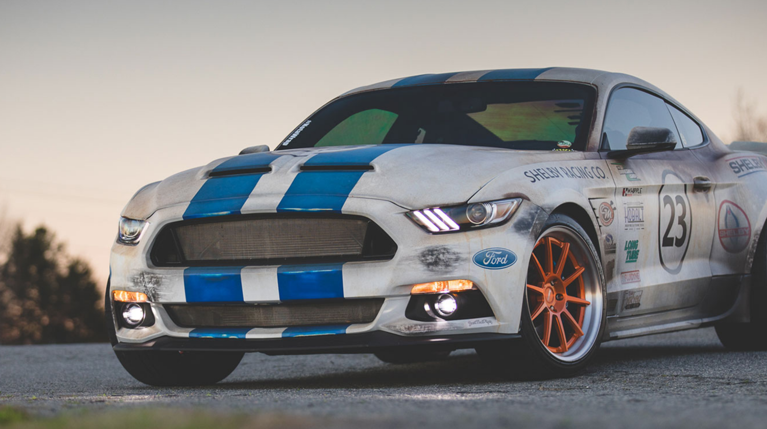 Drift Racer Pays Tribute to Carroll Shelby.