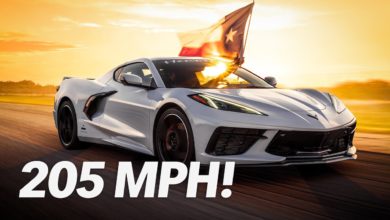 Hennessey C8 Corvette Breaks 200-mph Mark | THE SHOP
