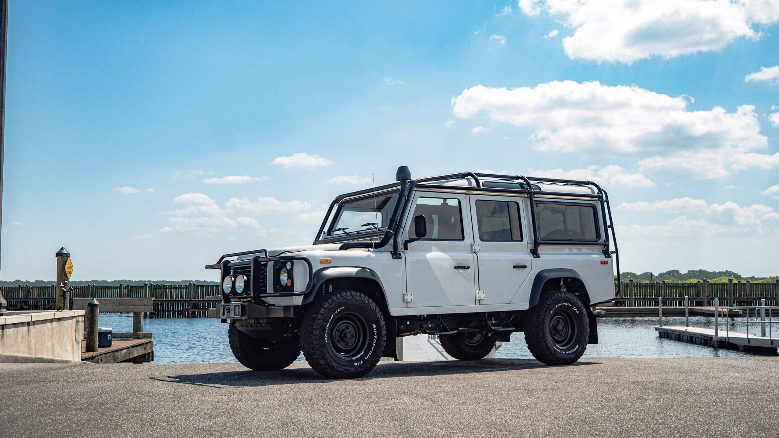 E.C.D. Automotive Design Restores Rare Defender 110 | THE SHOP