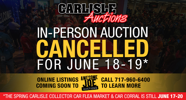 Carlisle Events Moves Auctions Online | THE SHOP