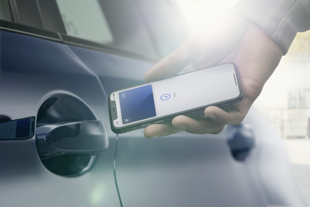 bmw digital car key apple watch